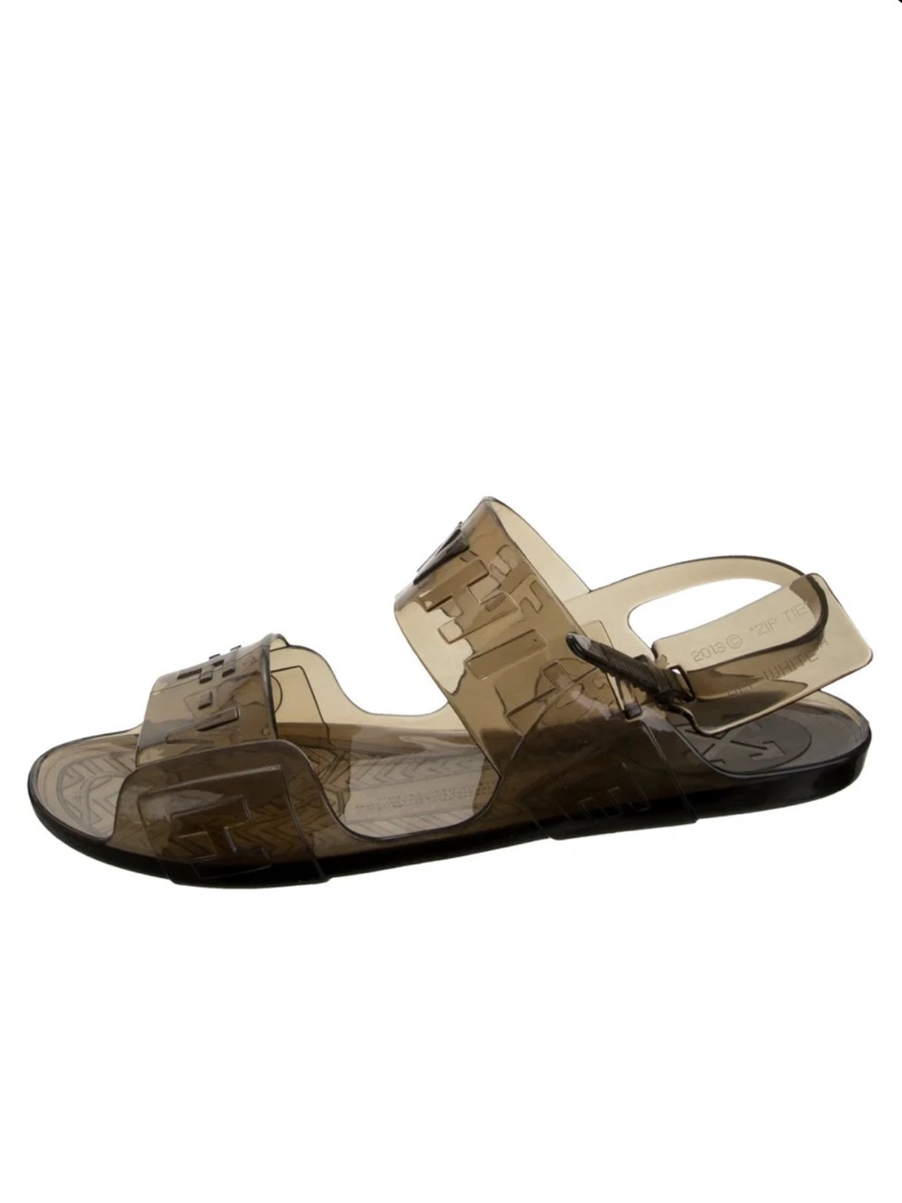 Off-White Jelly Sole Rubber Sandals